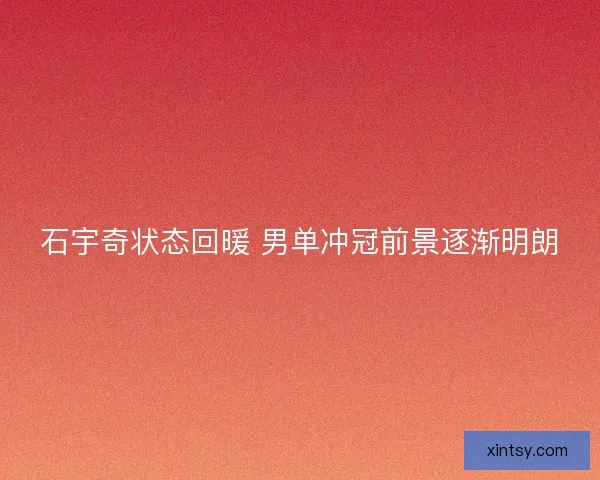 石宇奇状态回暖 男单冲冠前景逐渐明朗 石宇奇状态回暖 男单冲冠前景逐渐明朗